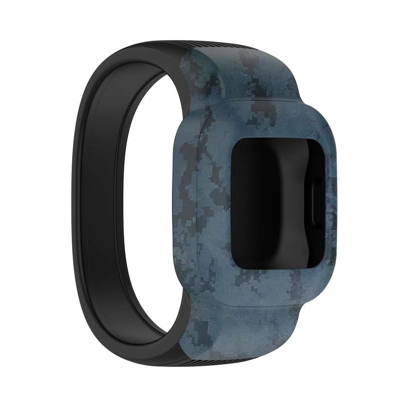 For Garmin Vivofit JR3 No Buckle Silicone Printing Watch Band, Size:L(Mosaic)