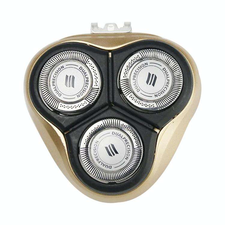 For Philips AT/PT Series Razor Integral Head with HQ8 Double-layer Blades(Gold)