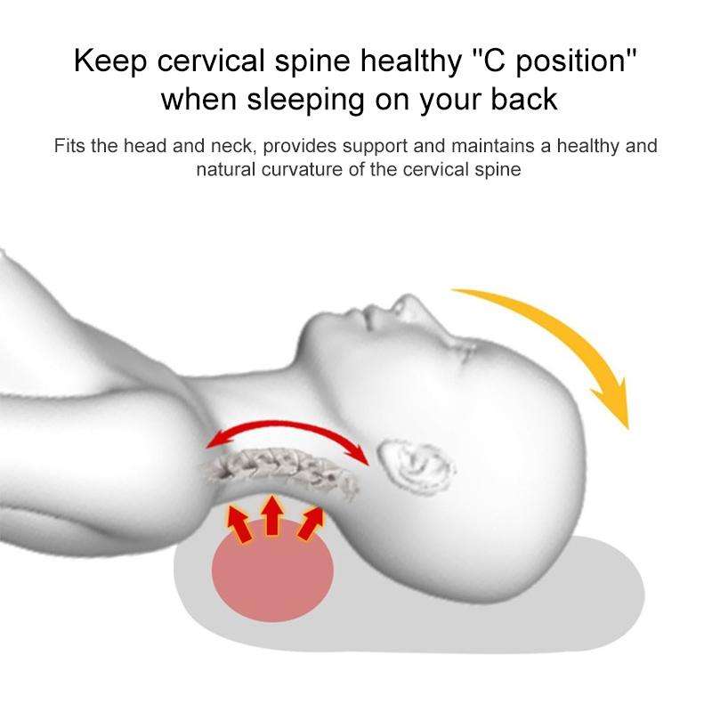 Butterfly Shape Memory Foam Snorked Pillow Slow Rebound Health Care Cervical Pillow, Dimensions: ...
