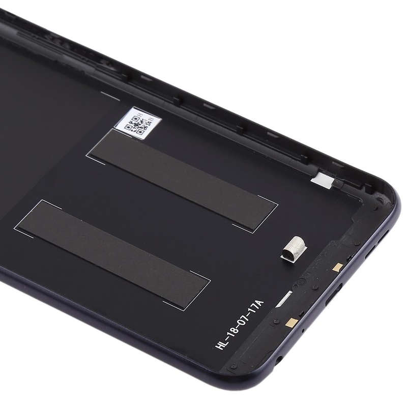 Back Cover with Camera Lens & Side Keys for Asus Zenfone Max Pro (M1) / ZB601KL(Black)