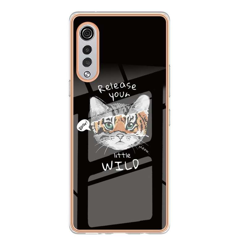 For LG Velvet 5G / 4G / G9 Electroplating Marble Dual-side IMD Phone Case(Natural Growth)