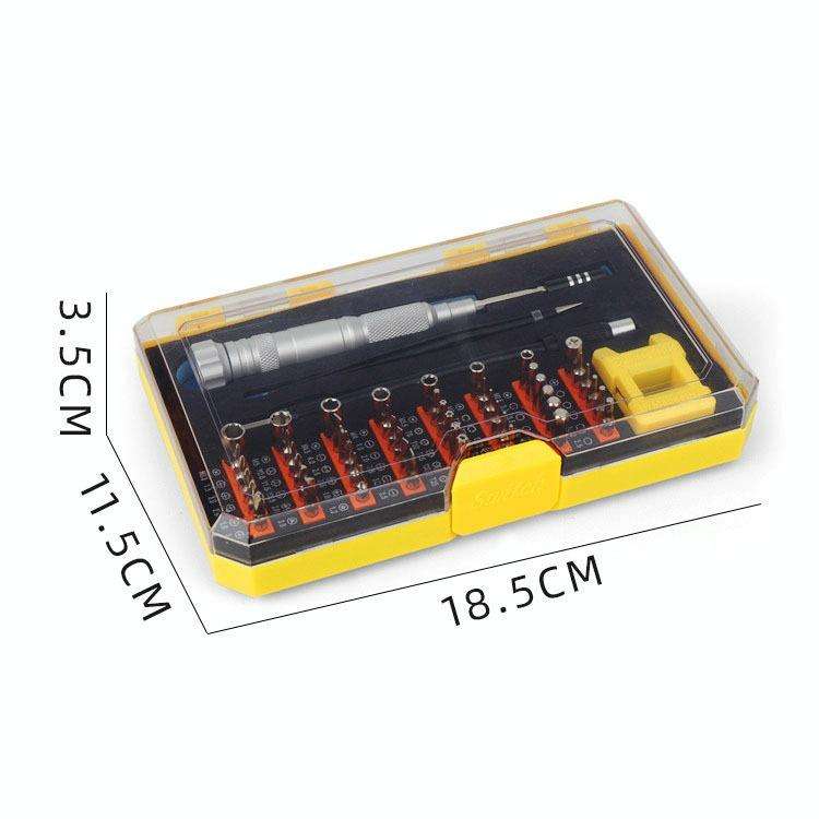 Obadun 9802B 52 in 1 Aluminum Alloy Handle Hardware Tool Screwdriver Set Home Precision Screwdriv...