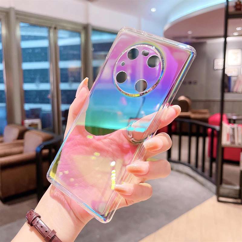 For Huawei Mate 30 Pro Colorful Electroplating PC Protective Case