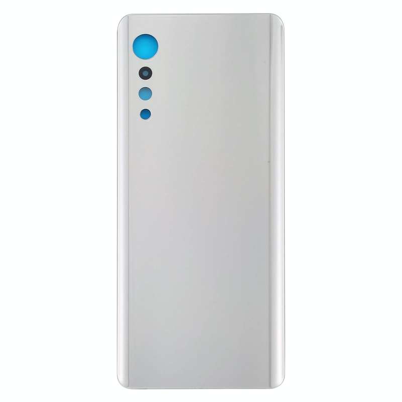 Battery Back Cover for LG Velvet LMG910EMW LM-G910EMW / Velvet 5G LM-G900N LM-G900EM(Silver)