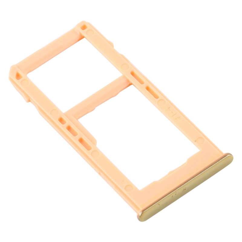 For Samsung Galaxy M40 SM-M405 SIM Card Tray + SIM Card Tray / Micro SD Card Tray (Orange)