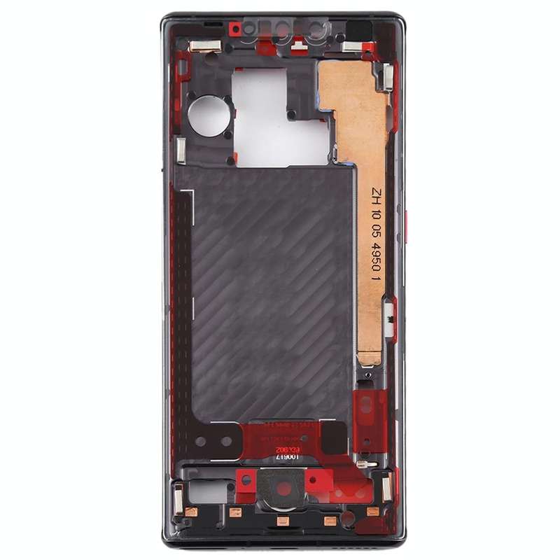 Original Middle Frame Bezel Plate for Huawei Mate 30 Pro(Black)
