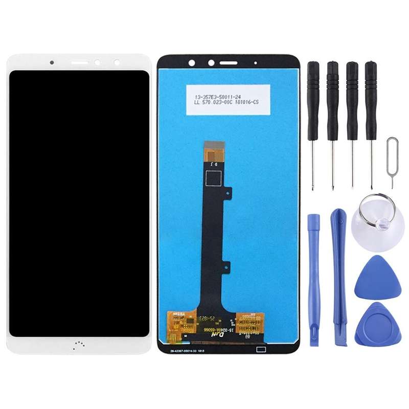 TFT LCD Screen for BQ Aquaris X2 / X2 Pro with Digitizer Full Assembly(White)