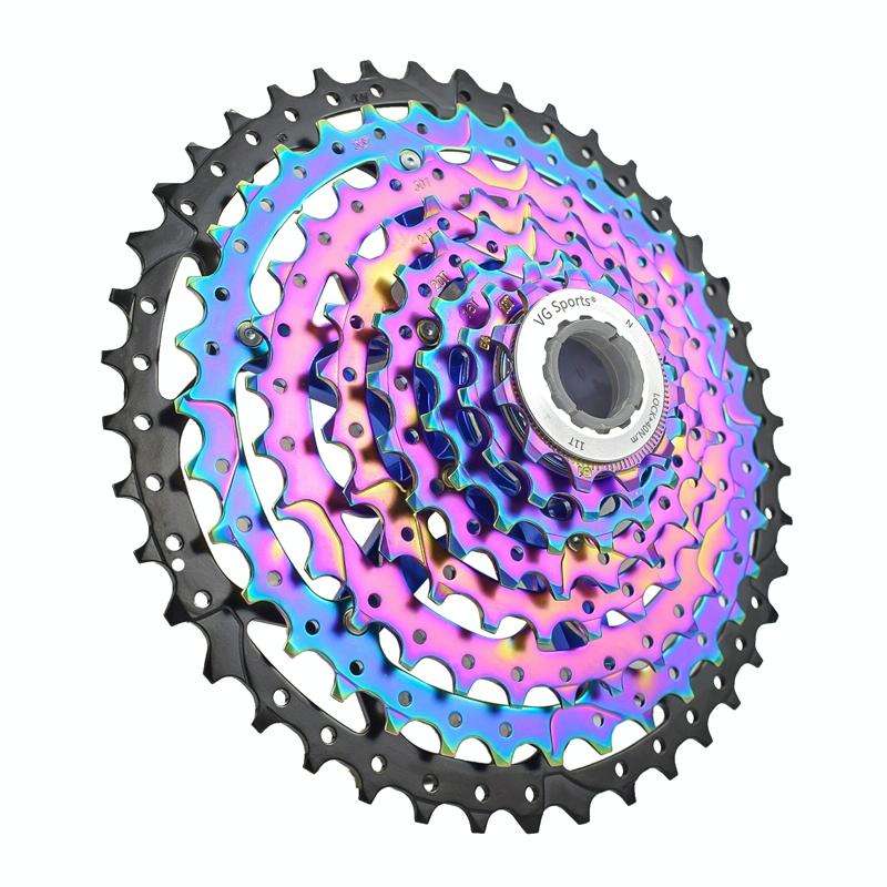 VG Sports Split Mountain Bike Lightweight Cassette Flywheel, Style:10 Speed 50T
