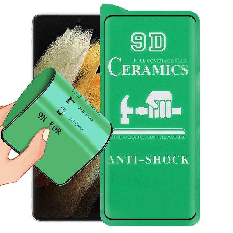 For Samsung Galaxy S21 Ultra 5G 9D Full Screen Full Glue Ceramic Film