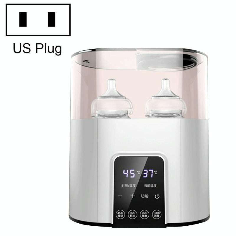 NUBITE N20 2 In 1 Double Bottle Warmer Sterilization Machine, Plug Specifications:, Plug Type:US ...