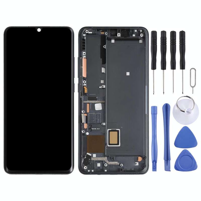 Original LCD Screen and Digitizer Full Assembly With Frame for Xiaomi Mi CC9 Pro / Mi Note 10 / M...
