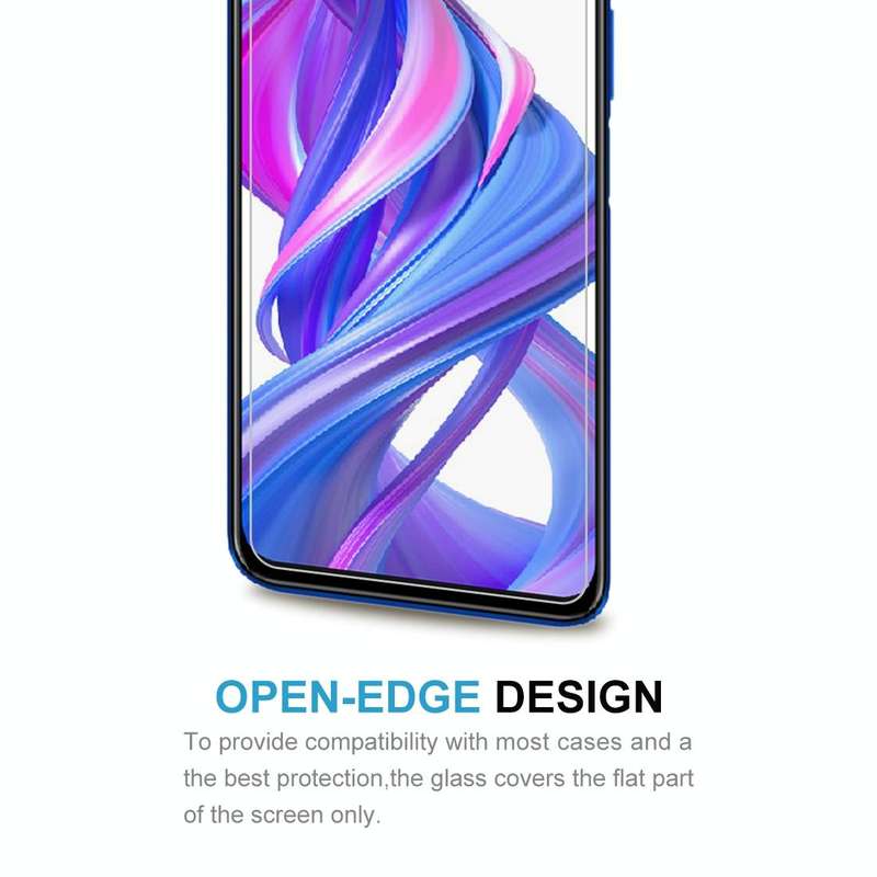 For Huawei Honor 9X 50 PCS 0.26mm 9H 2.5D Tempered Glass Film