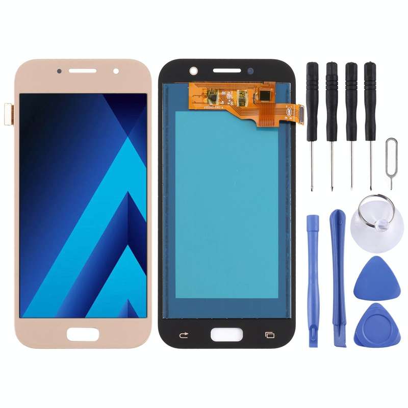 TFT LCD Screen for Galaxy A5 (2017), A520F, A520F/DS, A520K, A520L, A520S with Digitizer Full Ass...
