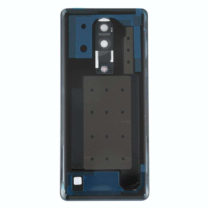 For OnePlus 8 Battery Back Cover with Camera Lens Cover (Silver)
