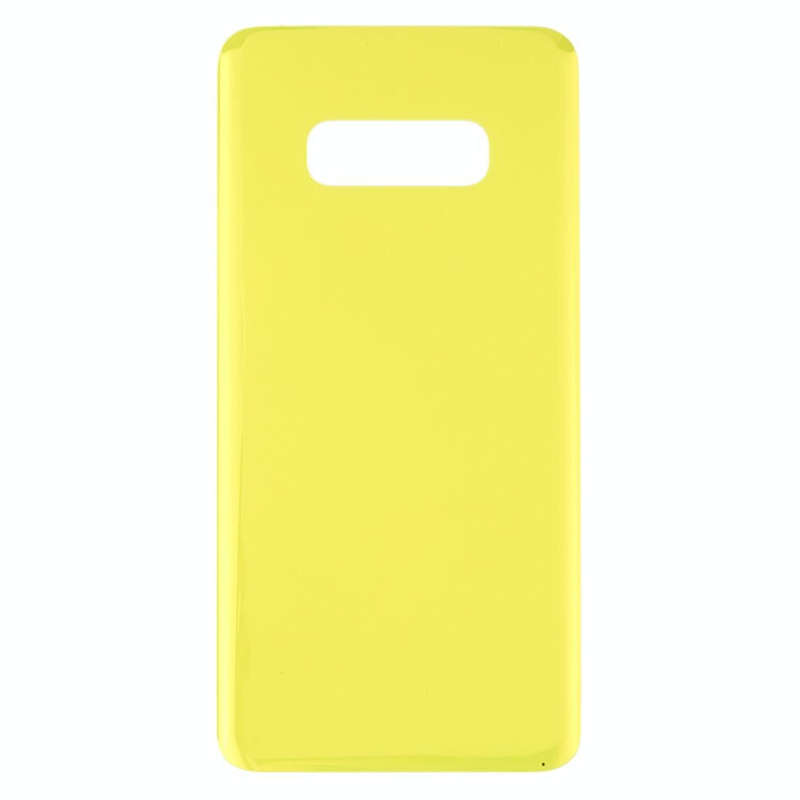 For Galaxy S10e SM-G970F/DS, SM-G970U, SM-G970W Original Battery Back Cover (Yellow)