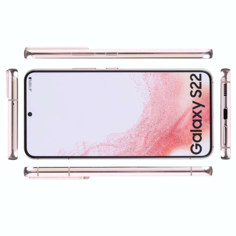 For Samsung Galaxy S22 5G Original Color Screen Non-Working Fake Dummy Display Model (Pink)