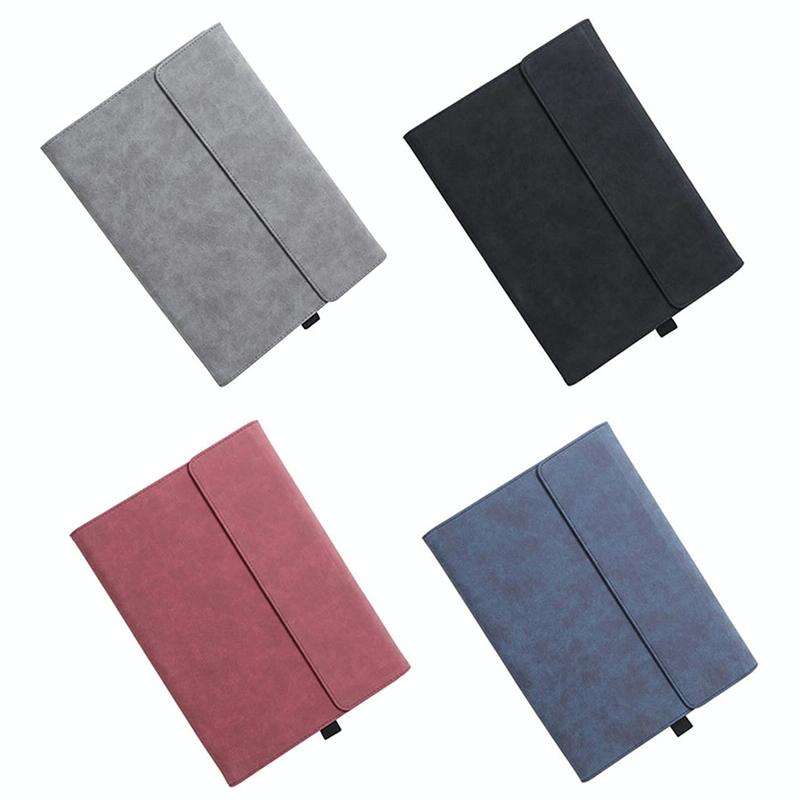 For Microsoft Surface Pro 7 / 7+ South African Sheepskin Magnetic Horizontal Flip Leather Case wi...