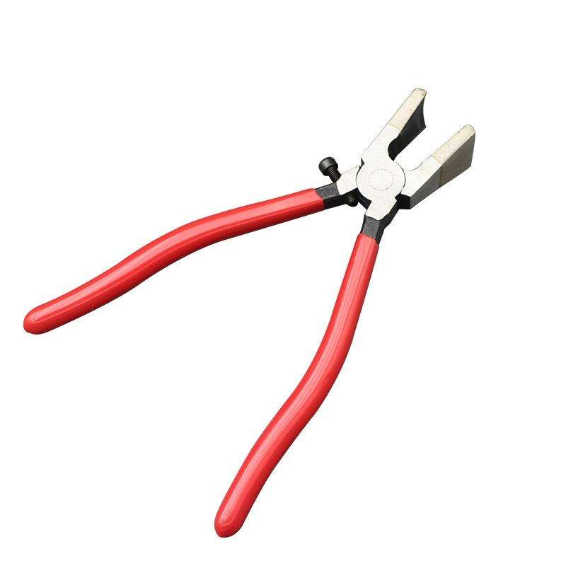 Glass Pliers Strong Pliers Tile Opener Breaking Pliers, Model: Arc (8 Inch)