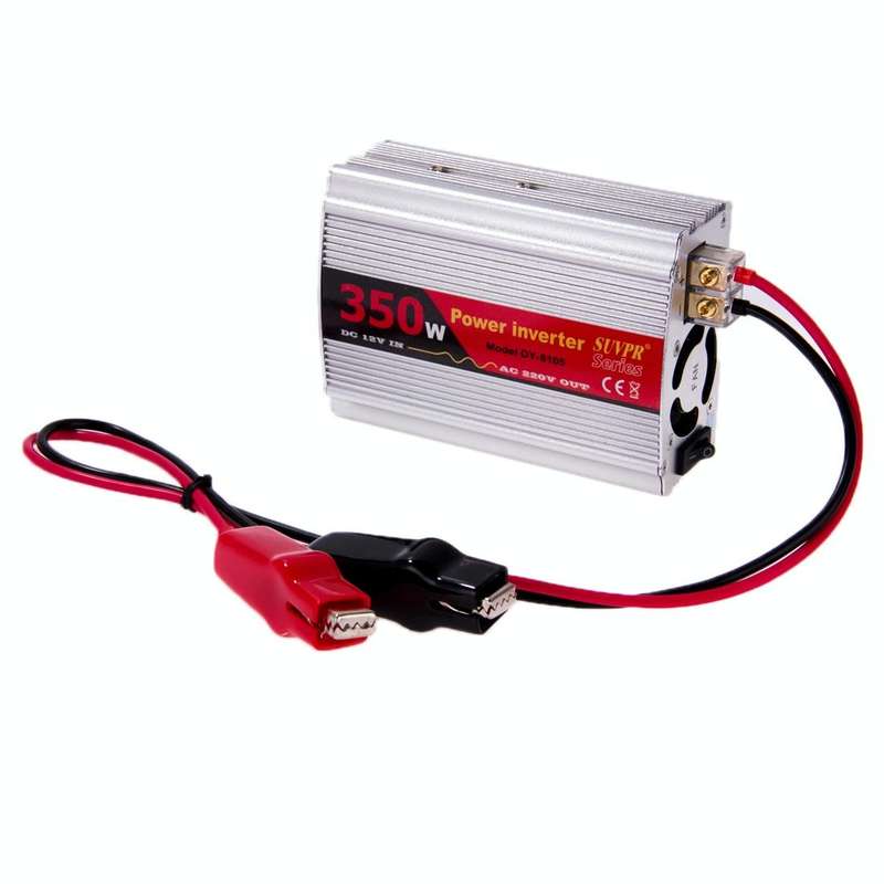 SUVPR DY-8105 350W DC 12V to AC 220V Car Power Inverter with 500mA USB Port & Universal Power Socket