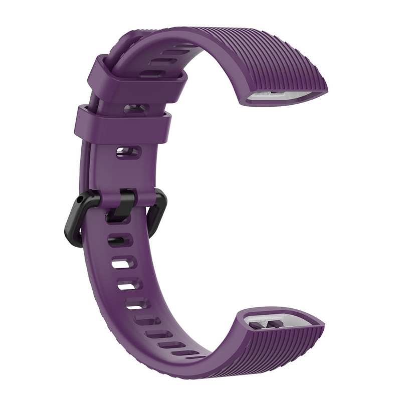 For Huawei Band 3 & 4 Pro Silicone Watch Band(Purple)