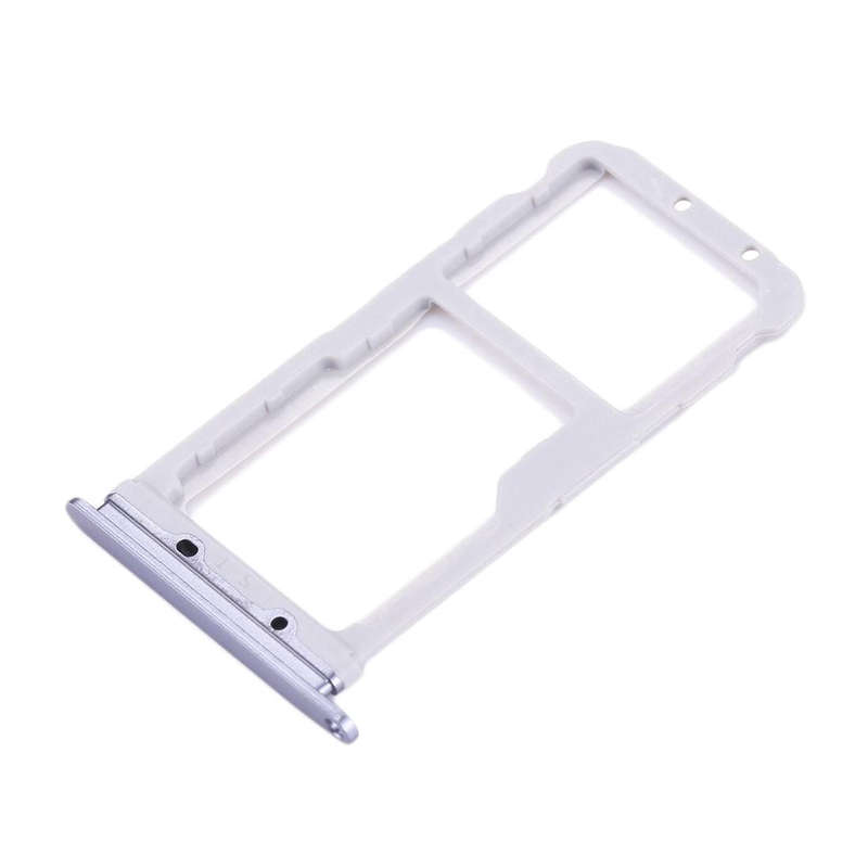 For Huawei Honor 9 SIM Card Tray & SIM / Micro SD Card Tray(Grey)