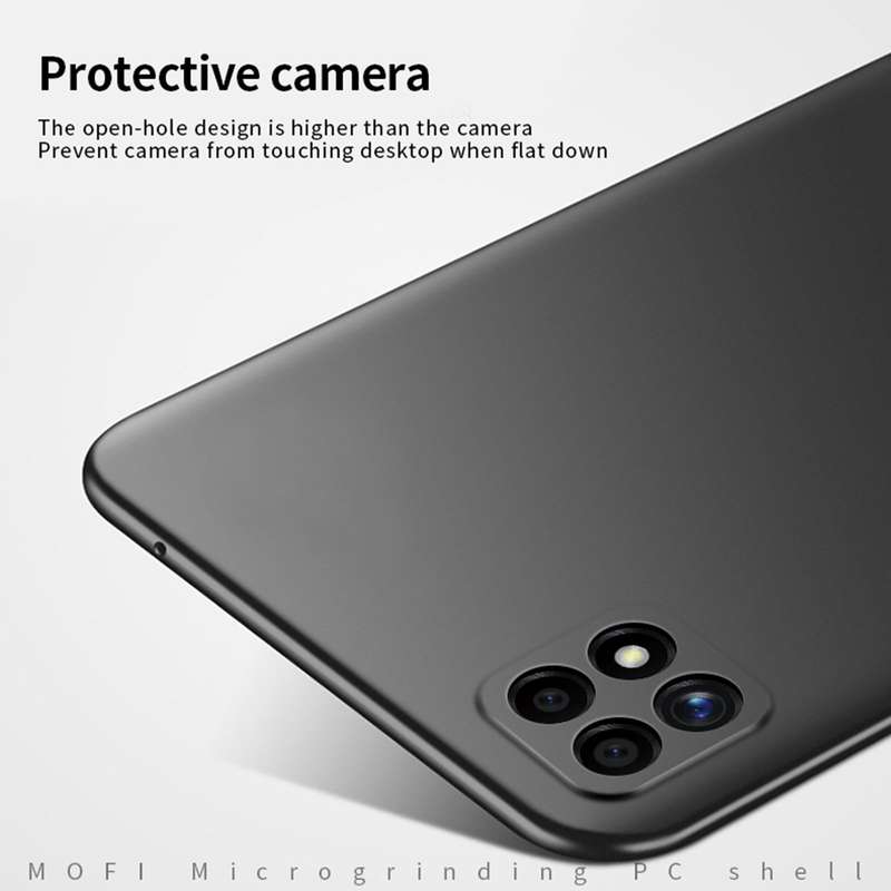 For OPPO A72 MOFI Frosted PC Ultra-thin Hard Case(Black)
