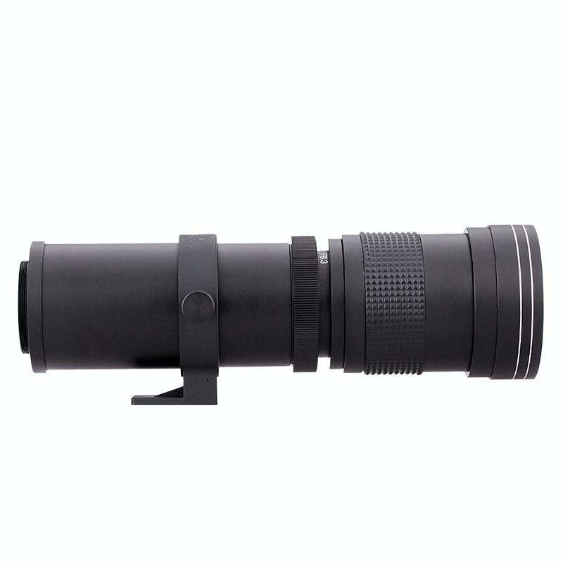 Lightdow 420-800mm Zoom Camera Lens Optical Glass Coating Photographic Lens