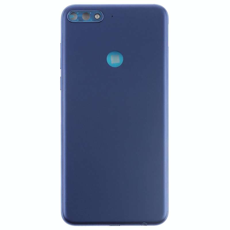 Back Cover with Side Keys for Huawei Y7 (2018)(Blue)