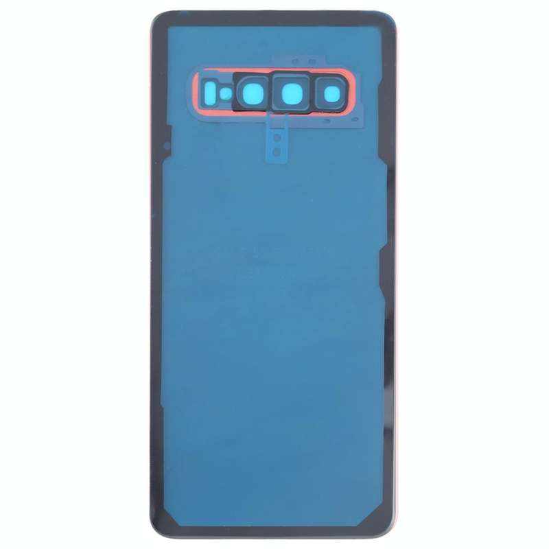 For Galaxy S10 Battery Back Cover with Camera Lens (Pink)