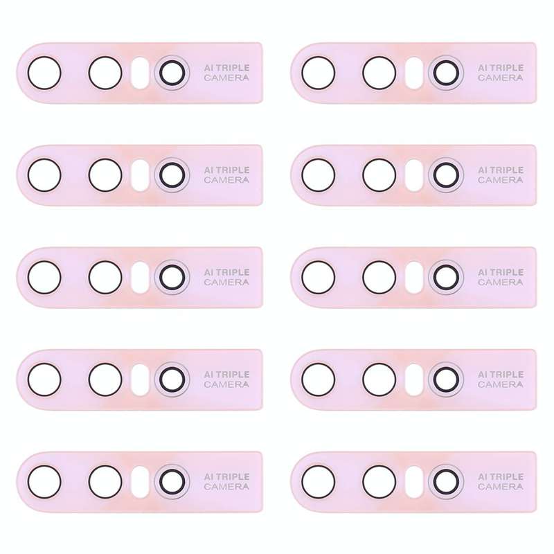 For Vivo S1 / V15 10pcs Back Camera Lens (Pink)