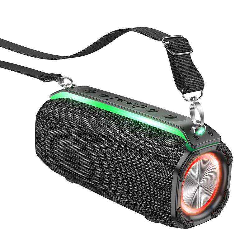 hoco HC23 Rick Outdoor Bluetooth 5.3 Speaker Support TF Card / FM / TWS(Black)