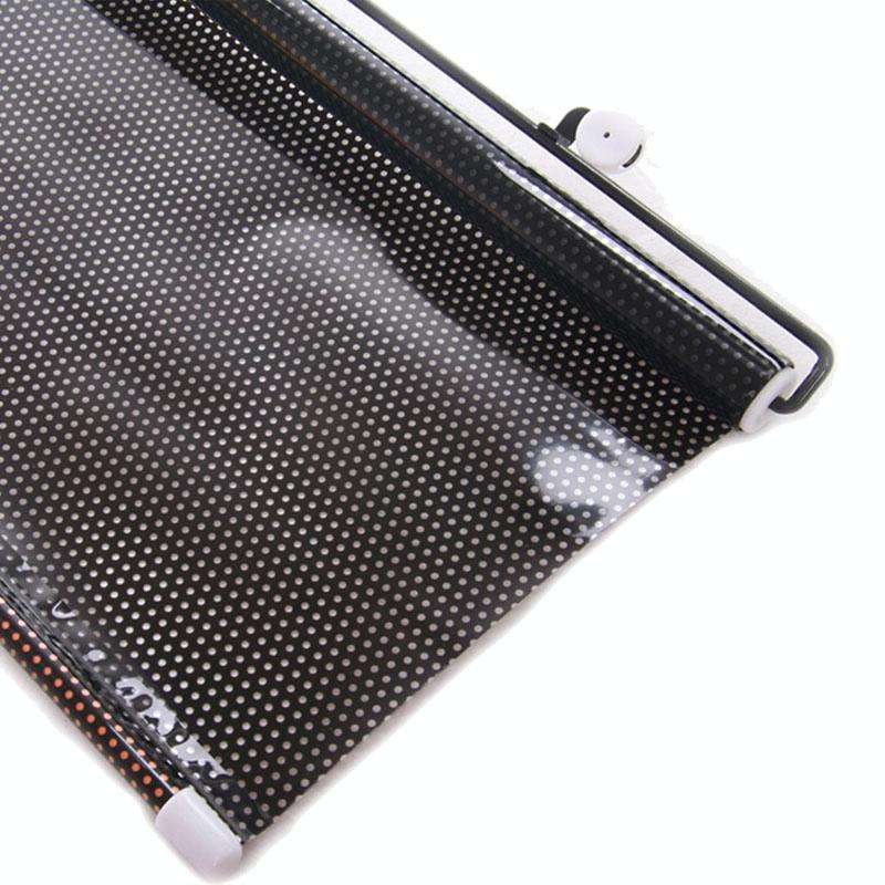 Retractable Car Window Sun Shade for Automobile Front and Back Windshield, Size: 125cm x 50cm, Ra...