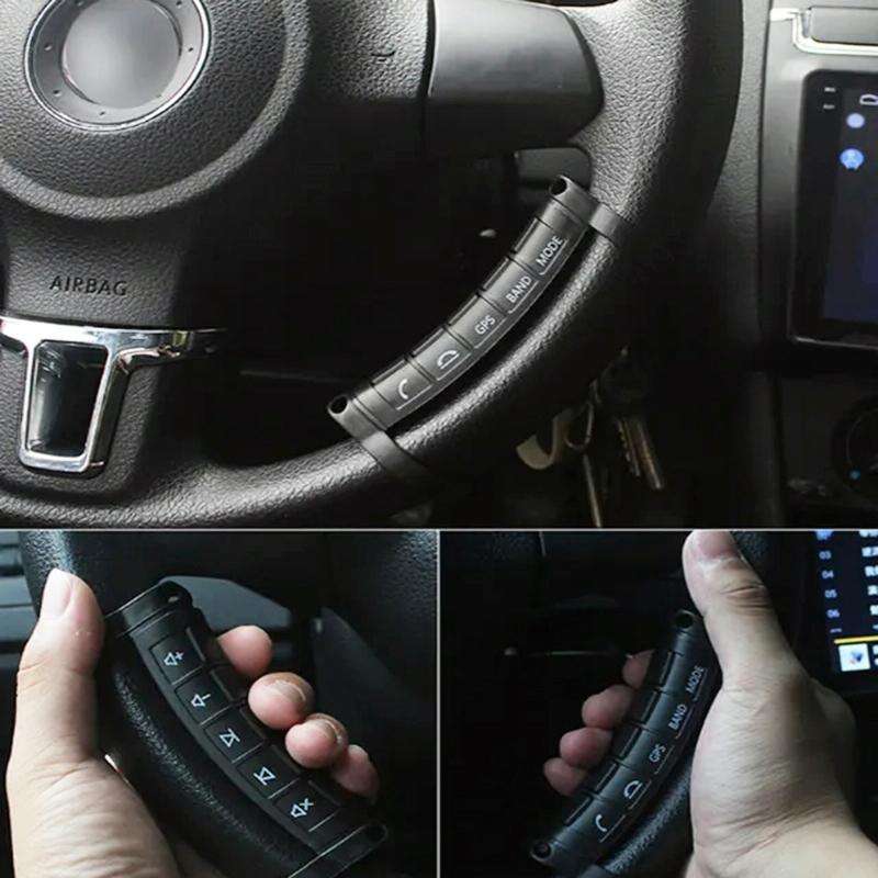 Universal Steering Wheel Controller Multifunctional Wireless DVD Navigation Key Remote Controller