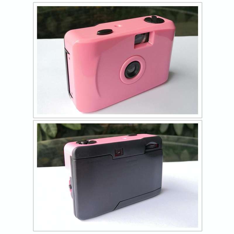 SUC4 5m Waterproof Retro Film Camera Mini Point-and-shoot Camera for Children (Orange)
