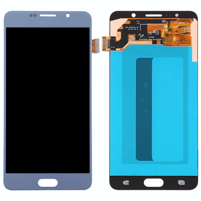 5.5 inch OLED LCD Screen for Samsung Galaxy Note 5 with Digitizer Full Assembly (Baby Blue)
