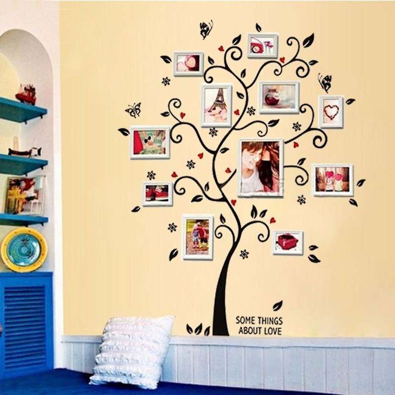 3D DIY Removable Photo Tree PVC Wall Stickers Mural Art Home Decor