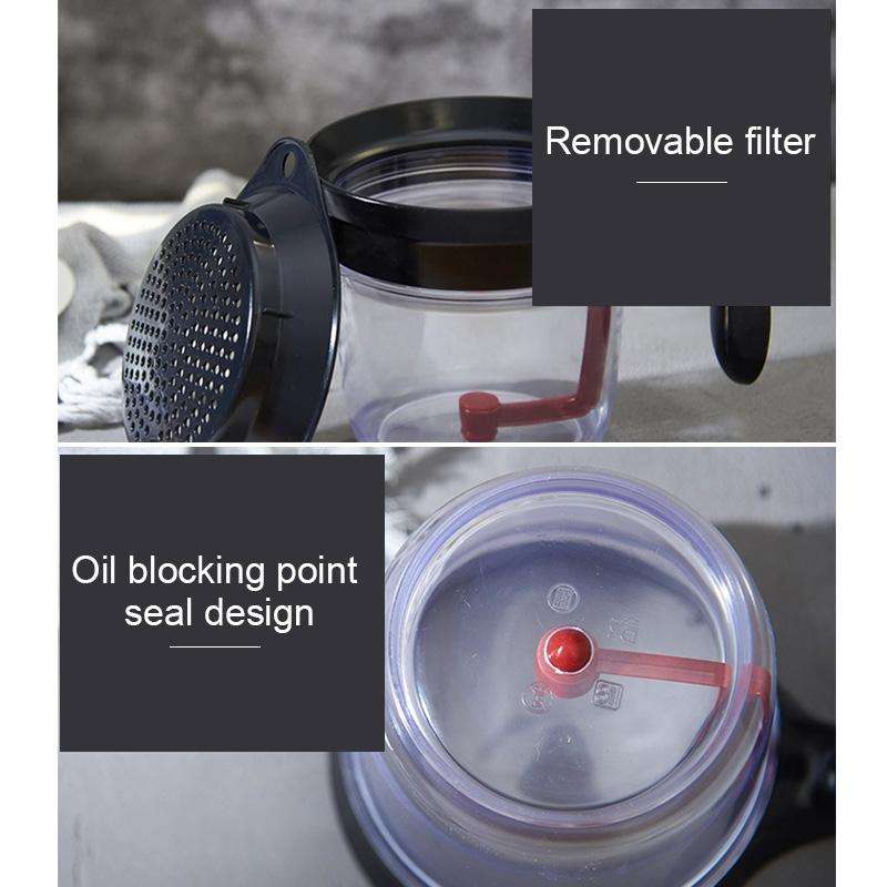 Kitchen Soup Residue Oil Filter Soup Oil Separator With Filter
