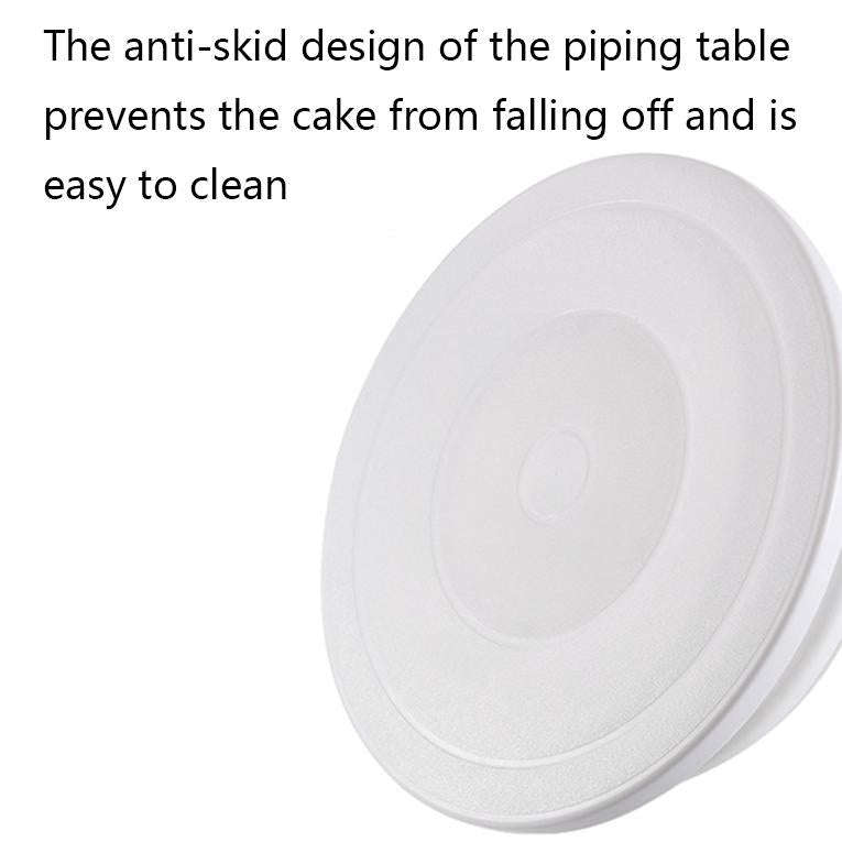 Home Piping Table Cake Turntable, Specification: Blue