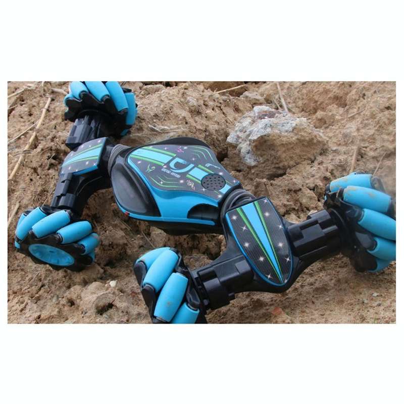 Gesture Sensing Remote Control Twisting Car Light Music Deformation Car Drift Traverse Dance Off-...