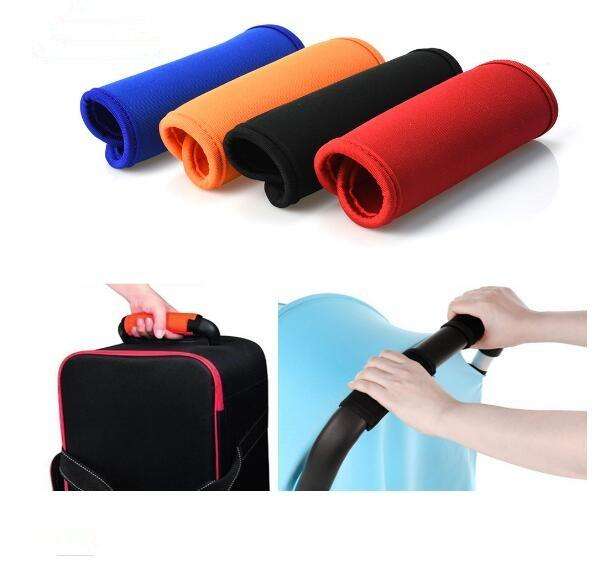 2 PCS Comfortable Neoprene Luggage Handle Wrap Grip Baby Universal Stroller Grip Protective Cover...