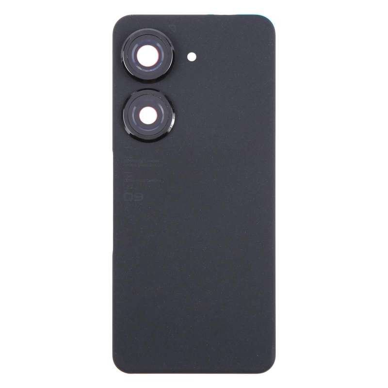 For Asus Zenfone 9 AI2202 Original Battery Back Cover with Camera Lens Cover(Black)