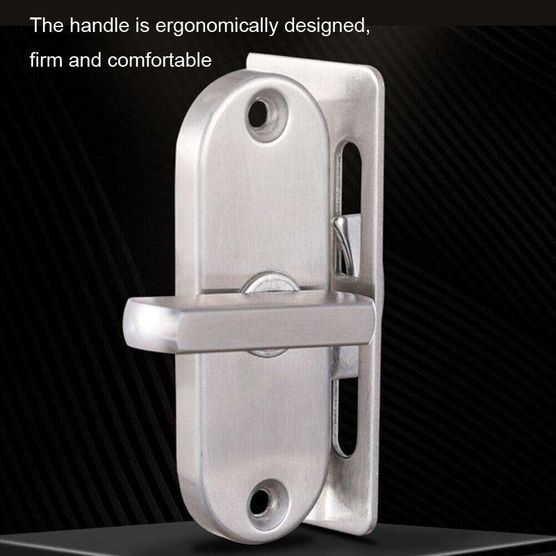 304 Stainless Steel Slot 90 Degrees Right Angle Migration Door Hook Lock