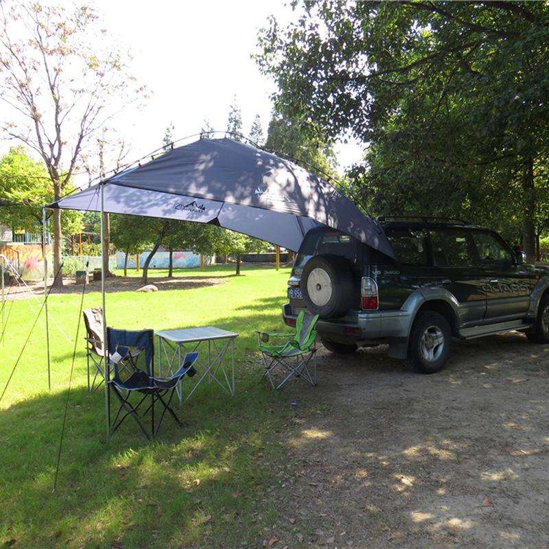 LADUTA Outdoor Self-Driving Tour Barbecue Camping Car Side Tent Car Tail Extension Tent Supplies(...