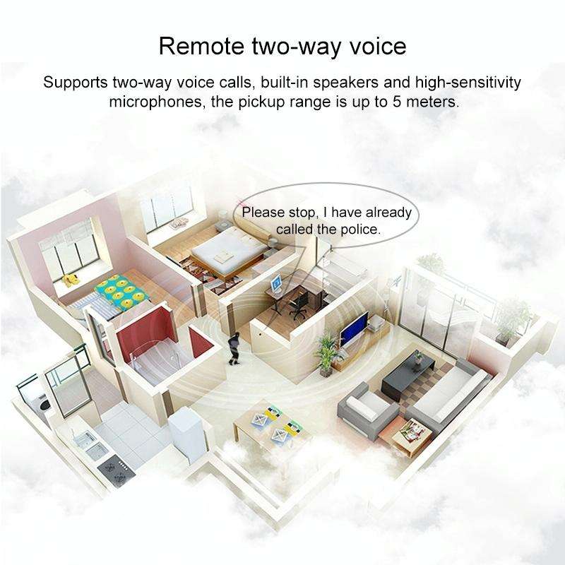 T9 1080P HD WiFi Security Network Camera Smart Home Monitor