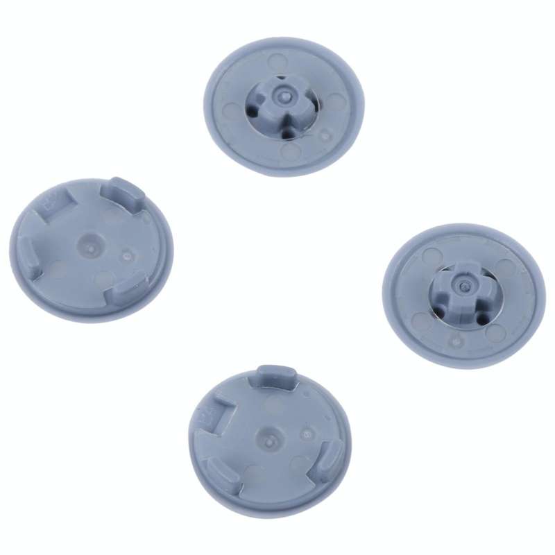 For Microsoft Surface Laptop 4 4 in 1 Bottom Case Rubber Mats (Blue)