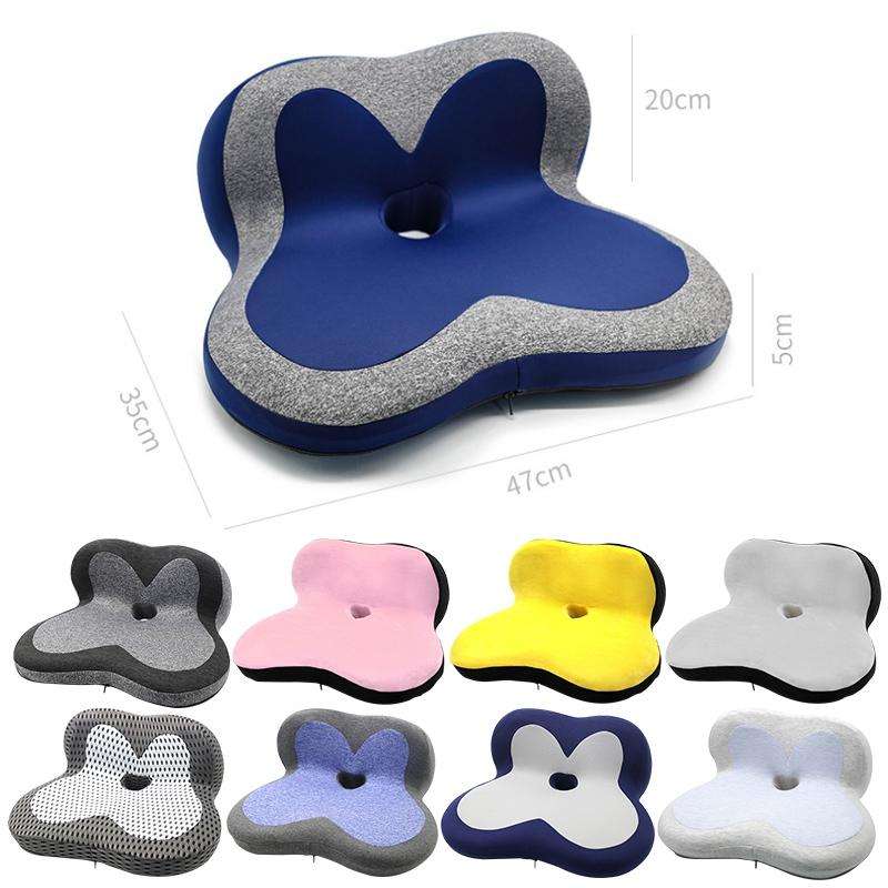 Memory Foam Petal Cushion Office Chair Home Car Seat Cushion, Size: With Storage Bag(Crystal Velv...
