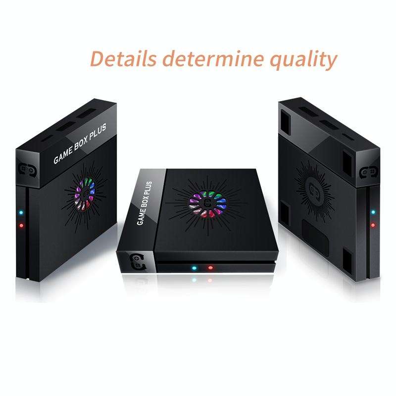 X6S TV Game Console Home 4K HD For PSP / N64 3D Arcade Double Battle 128G Wireless Handle