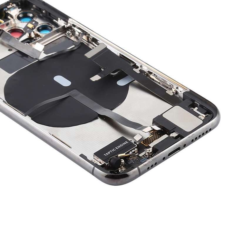 Battery Back Cover Assembly (with Side Keys & Power Button + Volume Button Flex Cable & Wireless ...