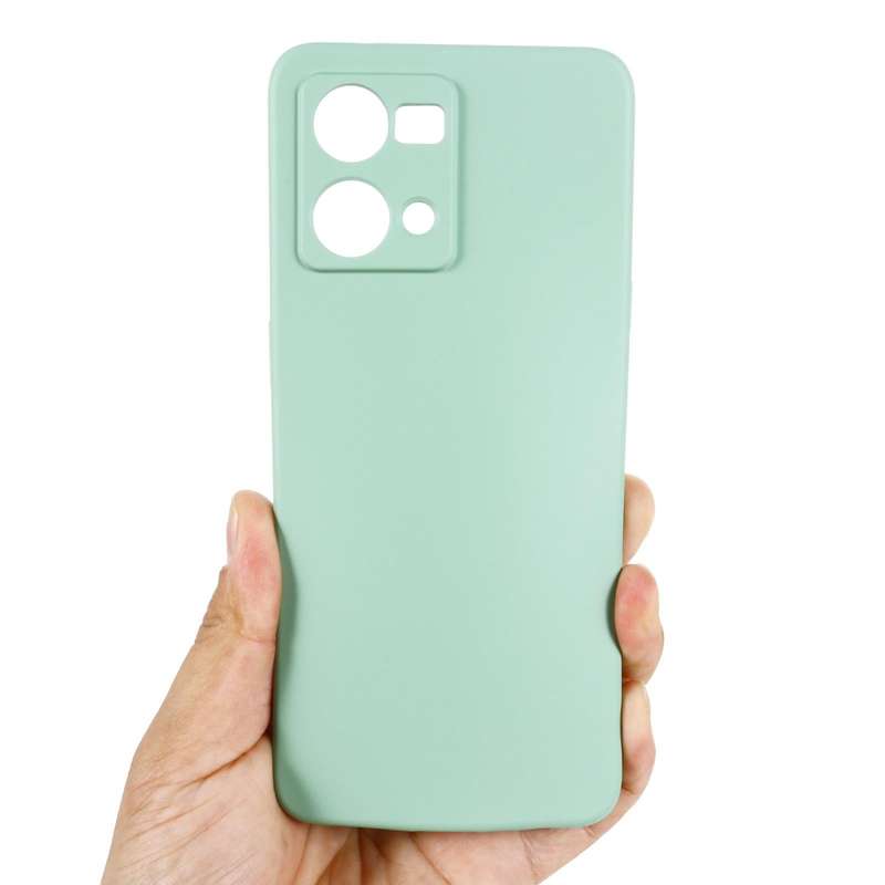 For OPPO Reno 7 4G Global/F21 Pro 4G Pure Color Liquid Silicone Shockproof Full Coverage Phone Ca...
