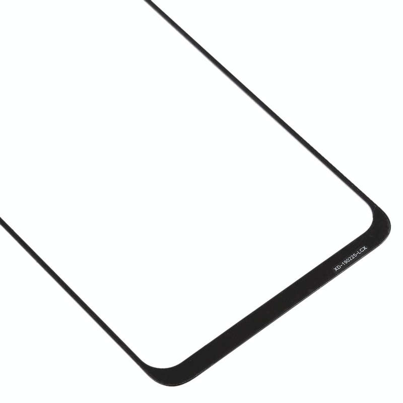 For Vivo Z5x Front Screen Outer Glass Lens (Black)